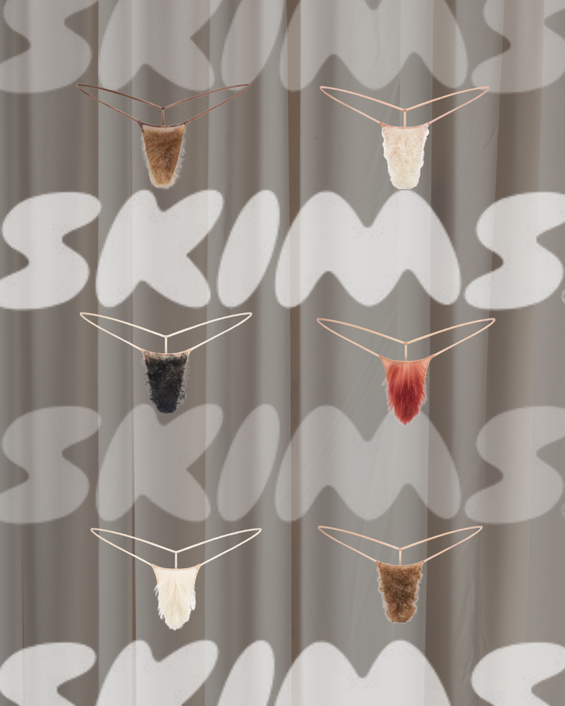 Fur Real? Skims Fur Thongs