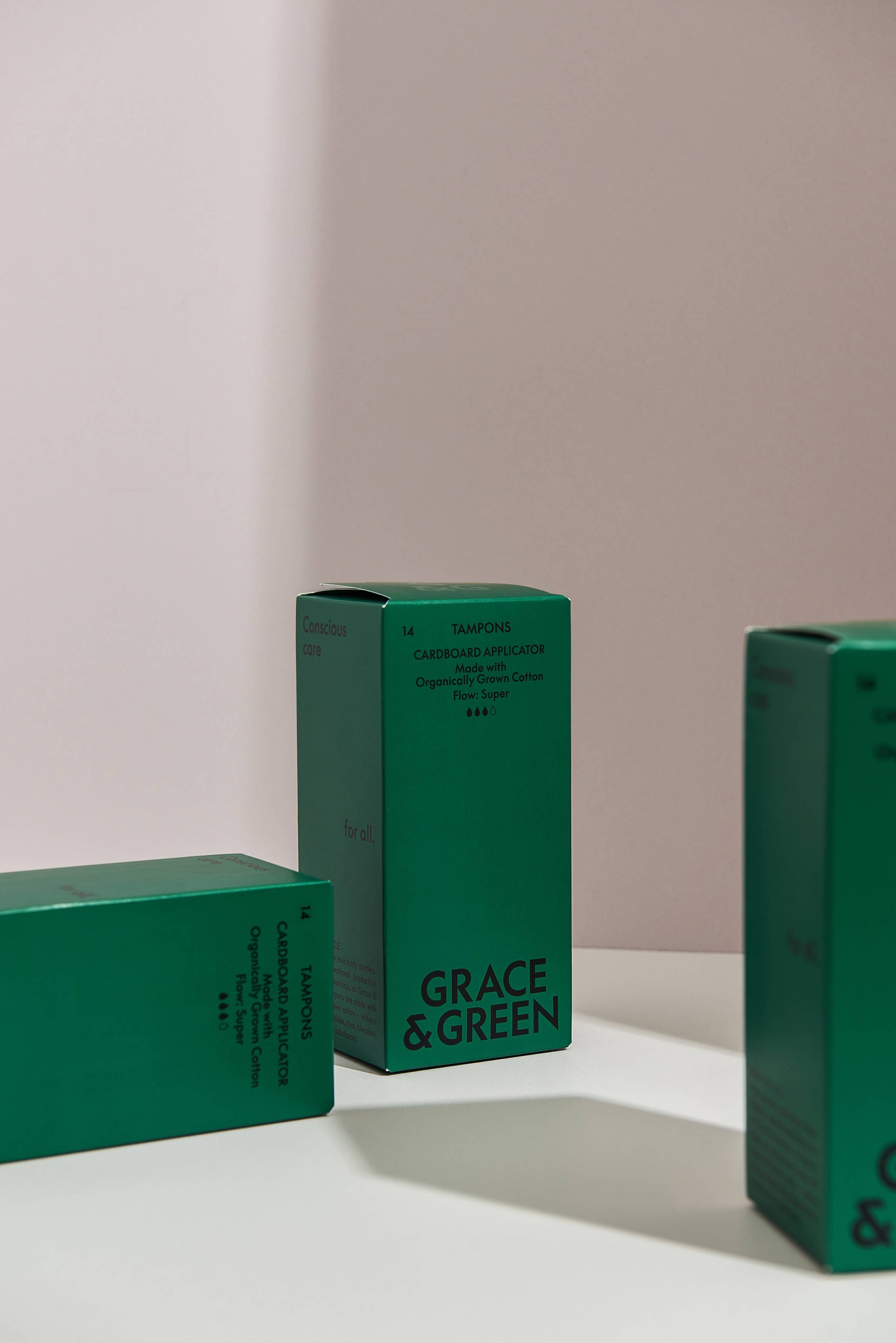 Organic Cotton Applicator Tampons - Super