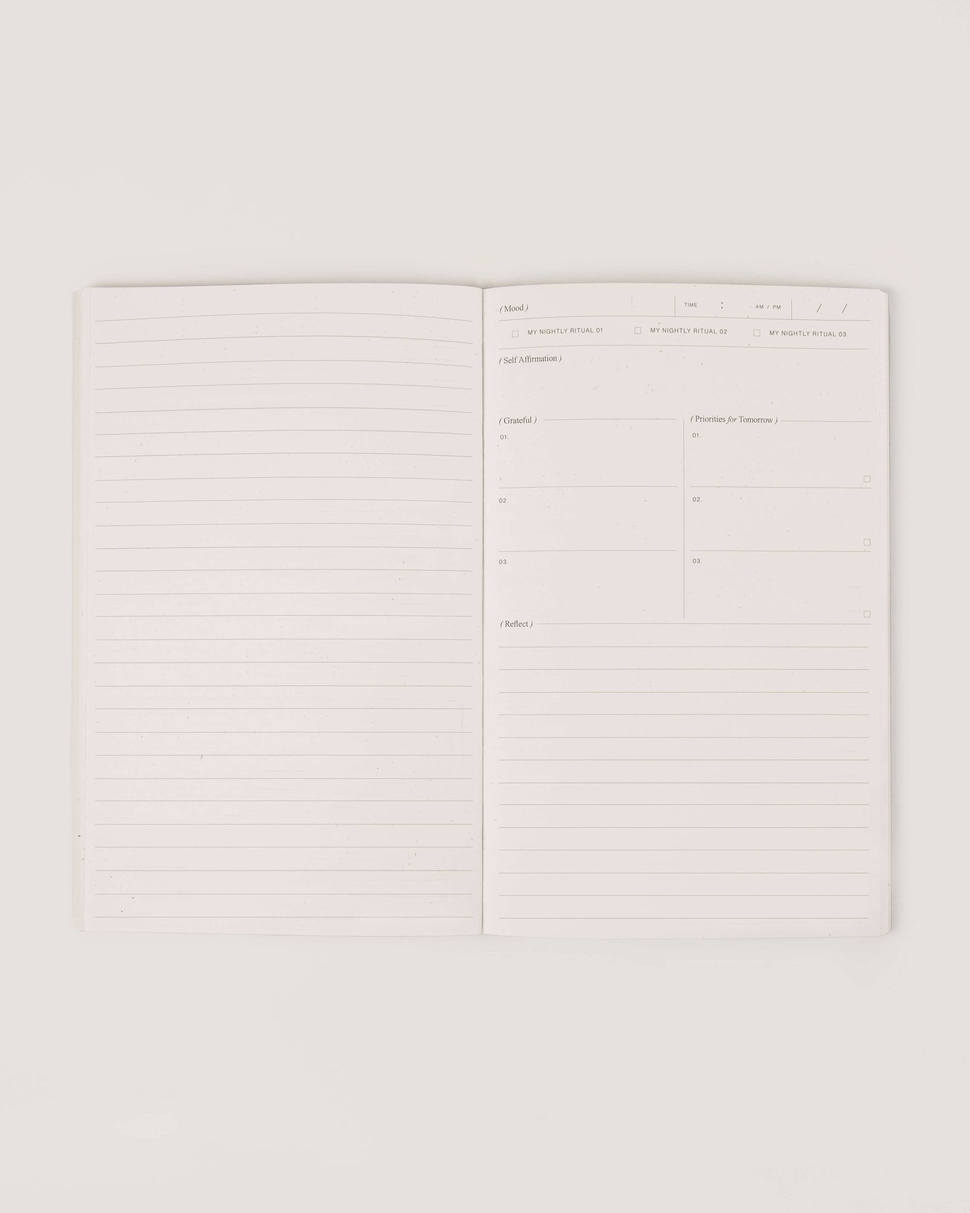 Night Routine Journal