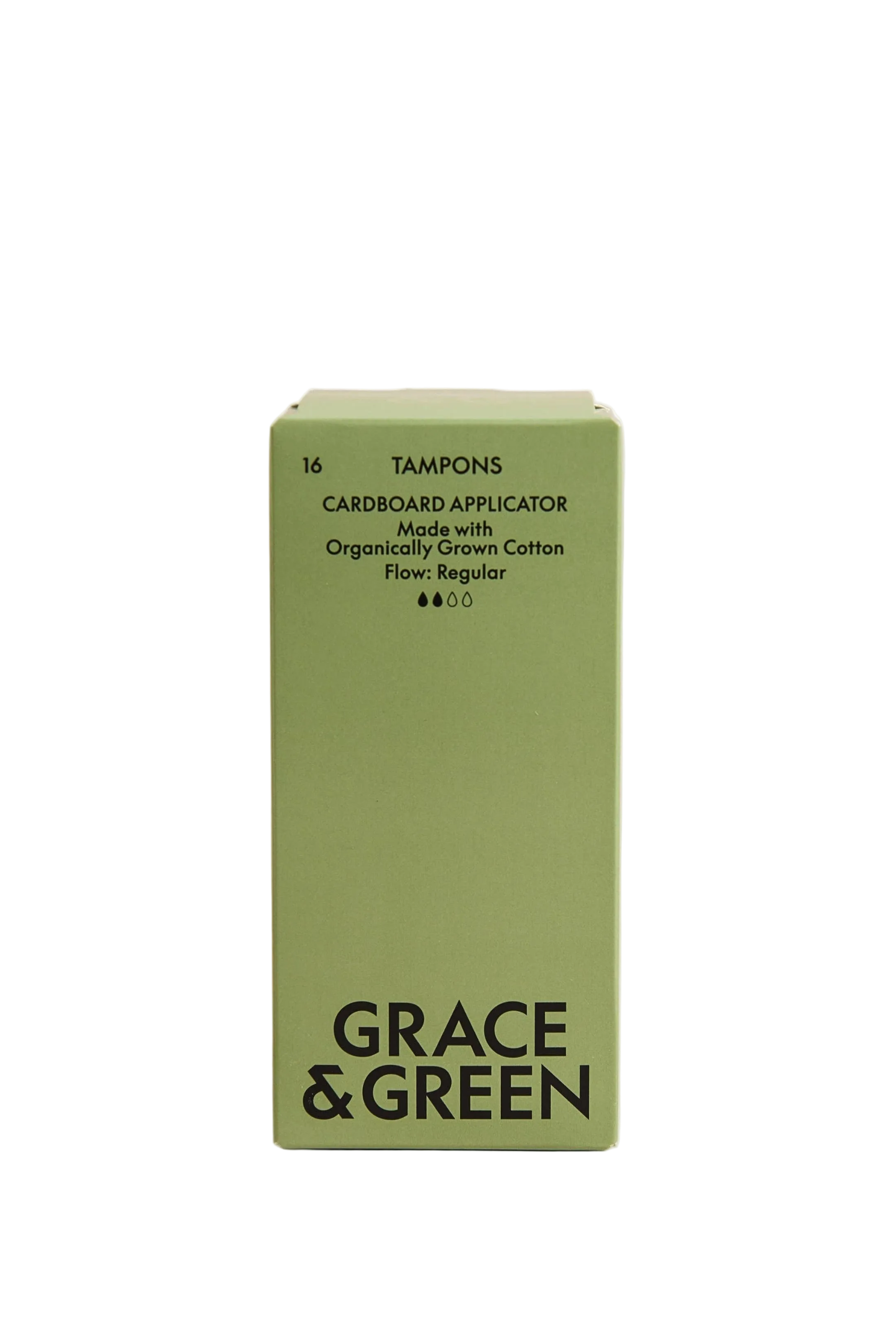 Organic Cotton Applicator Tampons - Regular