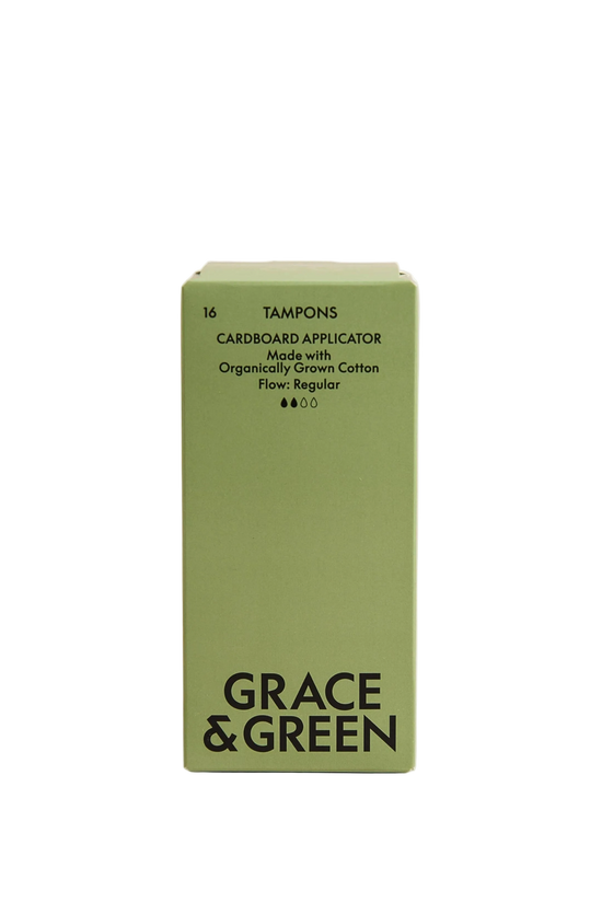 Organic Cotton Applicator Tampons - Regular