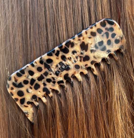 Travel Comb - Leopard