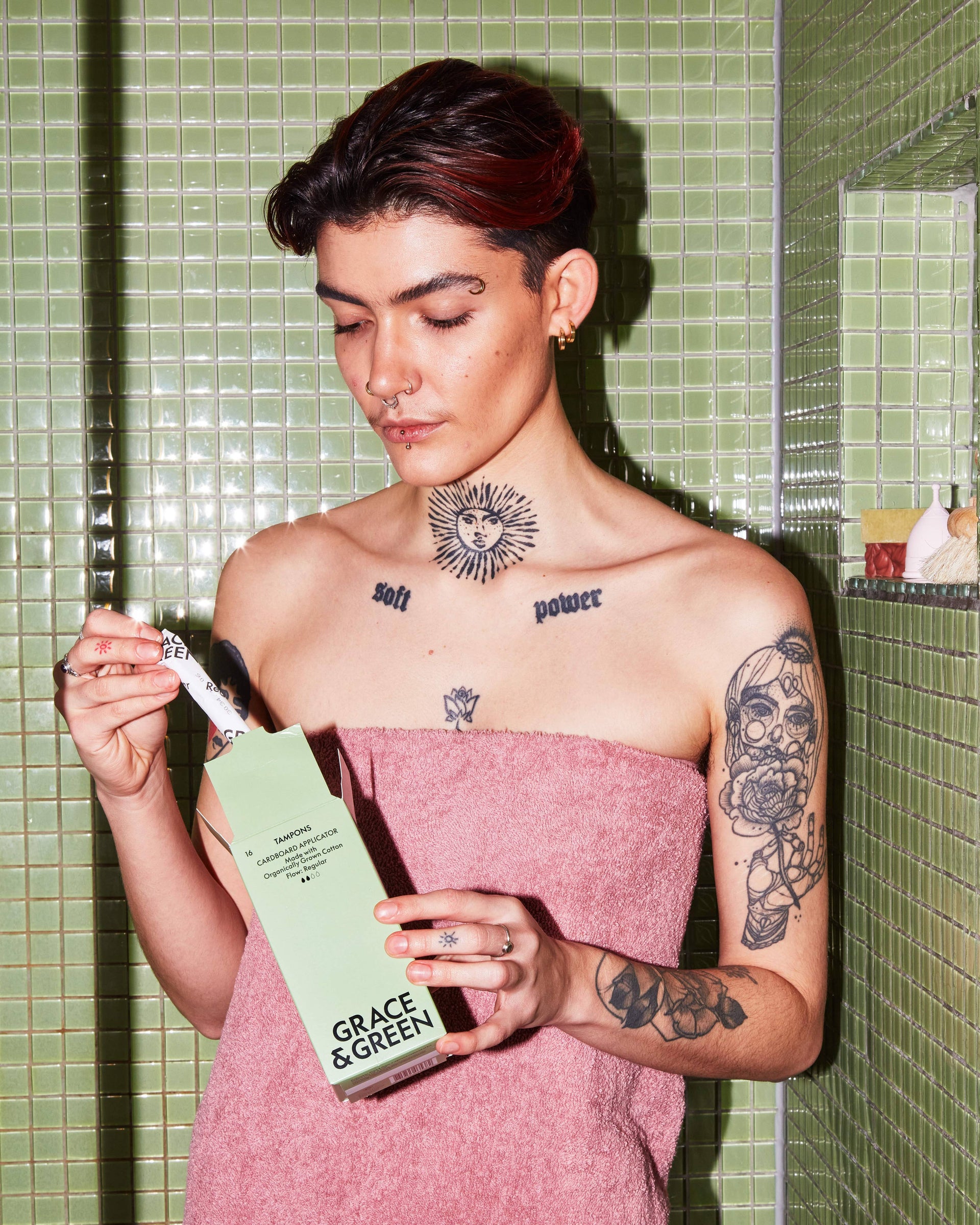 Organic Cotton Applicator Tampons - Regular