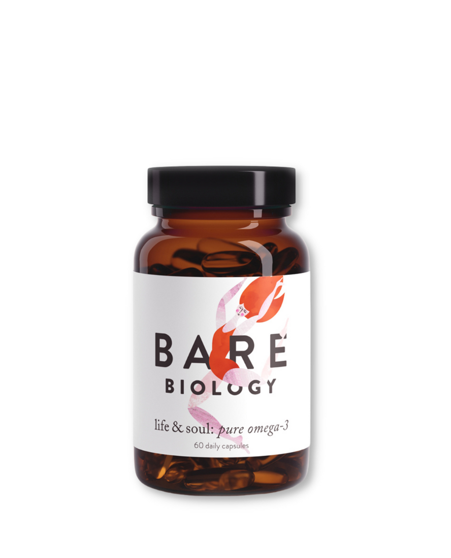 Bare Biology's Life & Soul Omega 3 Fish Capsules