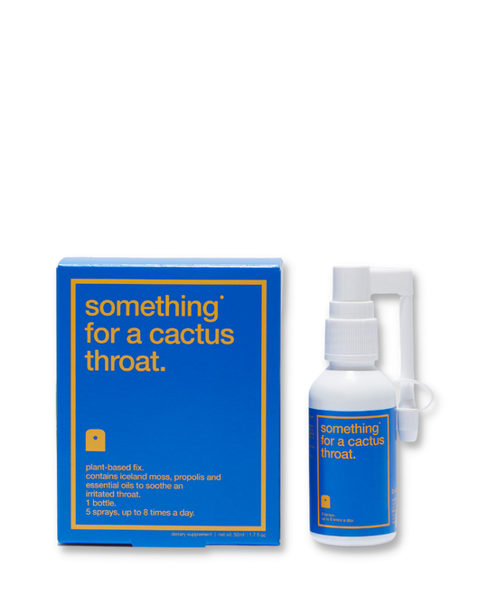 Something For A Cactus Throat