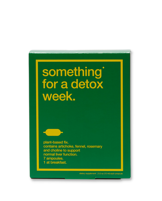 Something For A Detox Week