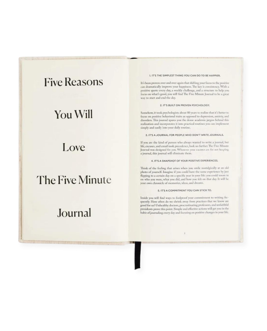 The Five Minute Journal