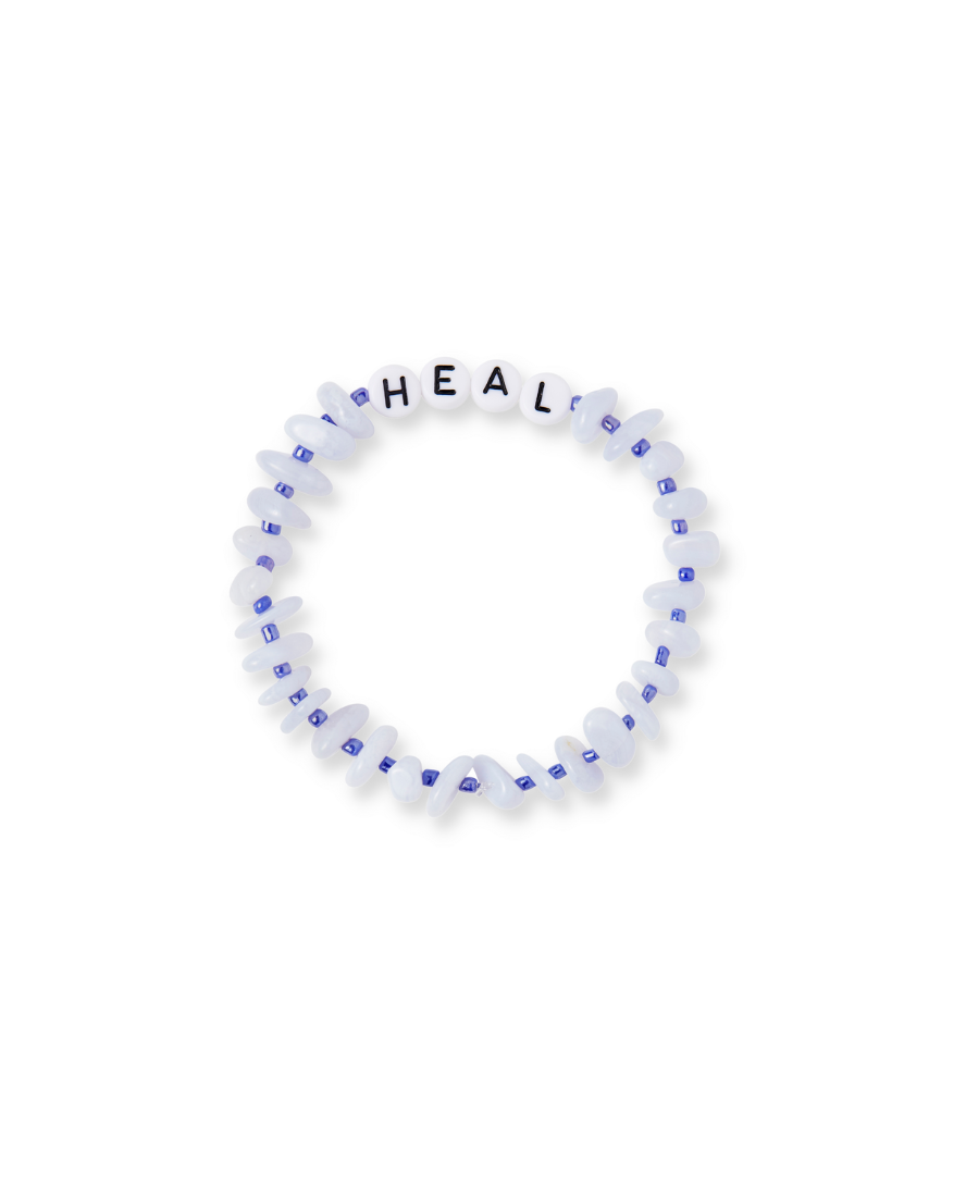 Heal - Blue Lace Healing Bracelet